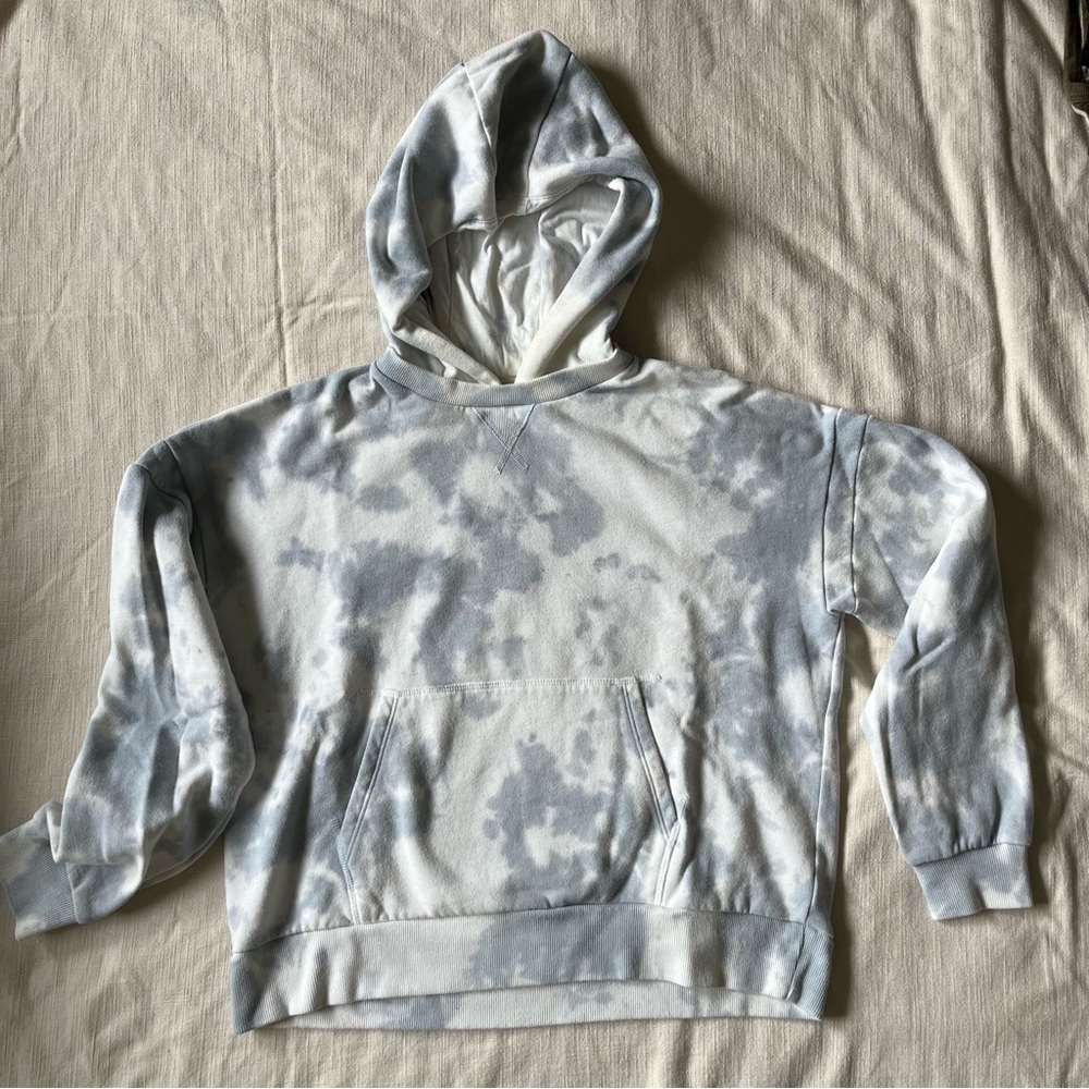 richer poorer tie dye women’s hoodie